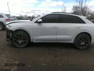 2021 Audi Q8 Premium Plus with VIN WA1EVAF11MD005634, listed as a IAAI auction lot 41919643 with 36,392 mi miles. Bid and sale history available at carsss.com. Image 14.
