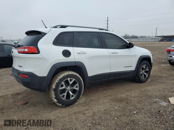 2015 Jeep Cherokee Trailhawk z VIN 1C4PJMBB5FW712933, wystawiony jako Copart lot #45844265 z przebiegiem 90 827 mil mil oraz Szkoda całkowita • Salvage title. Historia ofert i sprzedaży dostępna na DreamBid. Obrazek 3.