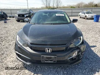 2019 Honda Civic LX with VIN 19XFC2F61KE011429, listed as a Copart auction lot 50883145 with 45,342 mi miles and Salvage Title. Bid and sale history available at DreamBid. Image 5.