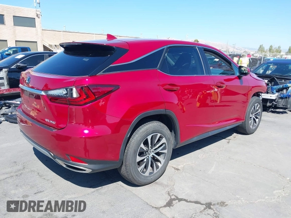 2020 Lexus RX 350 with VIN 2T2AZMDAXLC218361, listed as a IAAI auction lot 42617706 with 77,387 mi miles and . Bid and sale history available at DreamBid. Image 4.