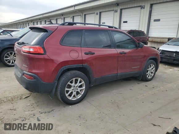2016 Jeep Cherokee Altitude with VIN 1C4PJMAS9GW174465, listed as a Copart auction lot 46621775 with 157,667 mi miles and Salvage title. Bid and sale history available at DreamBid. Image 3.