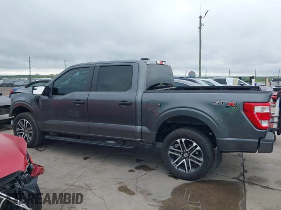 2023 Ford F-150 XL with VIN 1FTFW1E52PKE62836, listed as a IAAI auction lot 41898708 with 28,925 mi miles. Bid and sale history available at carsss.com. Image 14.
