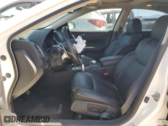 2012 Nissan Maxima SV with VIN 1N4AA5AP9CC847179, listed as a Copart auction lot 61097075 with 98,996 mi miles and Salvage title. Bid and sale history available at DreamBid. Image 7.