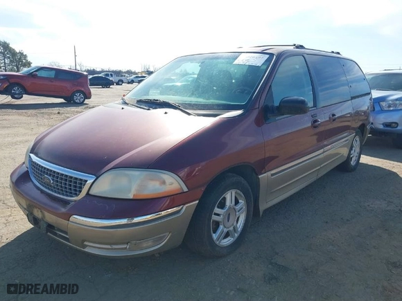 2001 Ford Windstar Wagon SEL with VIN 2FMDA53491BA60672, listed as a IAAI auction lot 41526697 with 172,568 mi miles. Bid and sale history available at carsss.com. Image 2.