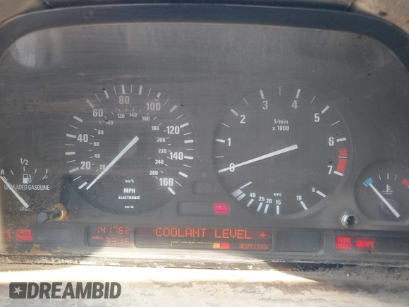 1994 BMW 7 Series z VIN WBAGD4324RDE65491, wystawiony jako IAAI lot #42761773 z przebiegiem 141 762 mil mil oraz . Historia ofert i sprzedaży dostępna na DreamBid. Obrazek 7.