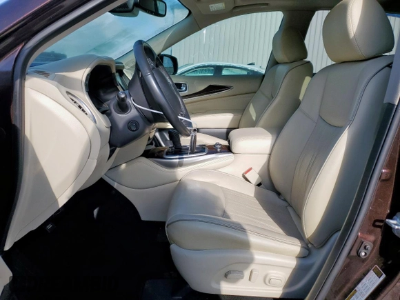 2019 Infiniti QX60 Pure with VIN 5N1DL0MN0KC504592, listed as a Copart auction lot 57896385 with 99,185 mi miles and Salvage title. Bid and sale history available at DreamBid. Image 7.