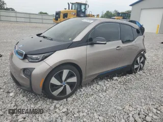 2015 BMW i3 with VIN WBY1Z4C59FV504906, listed as a Copart auction lot 63290095 with Not provided miles and Salvage title. Bid and sale history available at DreamBid. Image 1.