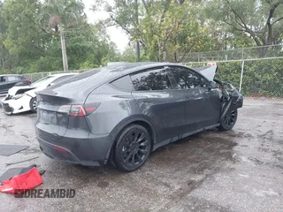 2024 Tesla Model Y с VIN 7SAYGDED5RF046877, выставлен на аукционе IAAI как лот 42237815 с пробегом 45 883 миль миль и . История ставок и продаж доступна на DreamBid. Изображение 4.