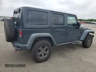 2017 Jeep Wrangler Unlimited Rubicon Recon with VIN 1C4HJWFG3HL729160, listed as a Copart auction lot 64184595 with 78,086 mi miles and Salvage title. Bid and sale history available at DreamBid. Image 3.