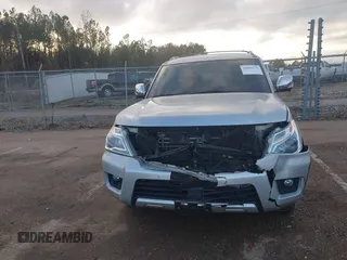 2018 Nissan Armada SV with VIN JN8AY2ND6J9057888, listed as a IAAI auction lot 41092571 with 143,263 mi miles. Bid and sale history available at carsss.com. Image 13.