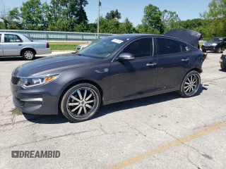 2018 Kia Optima LX z VIN KNAGT4L31J5213530, wystawiony jako Copart lot #57887045 z przebiegiem 72 295 mil mil oraz Szkoda całkowita • Salvage title. Historia ofert i sprzedaży dostępna na DreamBid. Obrazek 1.
