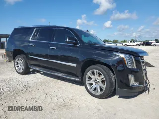 2020 Cadillac Escalade ESV Luxury z VIN 1GYS3HKJ7LR223781, wystawiony jako Copart lot #56966085 z przebiegiem 68 802 mil mil oraz Szkoda całkowita • Salvage title. Historia ofert i sprzedaży dostępna na DreamBid. Obrazek 4.
