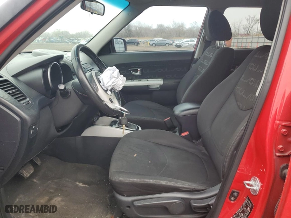 2012 Kia Soul + with VIN KNDJT2A62C7378648, listed as a Copart auction lot 51216265 with 182,159 mi miles and Salvage Title. Bid and sale history available at carsss.com. Image 7.