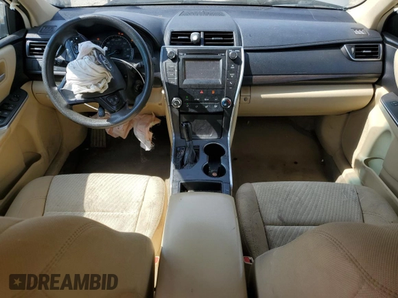 2015 Toyota Camry XLE with VIN 4T4BF1FK3FR464487, listed as a Copart auction lot 55512425 with 126,253 mi miles and Salvage Title. Bid and sale history available at carsss.com. Image 8.