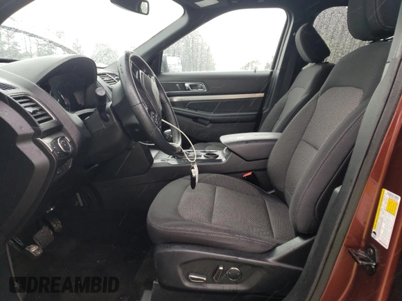 2018 Ford Explorer XLT with VIN 1FM5K7D80JGA52502, listed as a Copart auction lot 58669335 with 112,658 mi miles and Salvage title. Bid and sale history available at DreamBid. Image 7.
