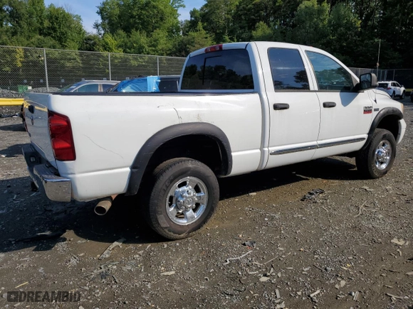 2009 Dodge Ram 2500 SLT with VIN 3D7KS28T89G501343, listed as a Copart auction lot 86052734 with 125,842 mi miles and Non Repairable. Bid and sale history available at carsss.com. Image 3.