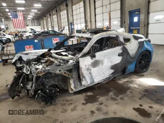 2022 Toyota GR86 Premium with VIN JF1ZNBE16N9757158, listed as a Copart auction lot 83447984 with 0 mi miles and Salvage Title. Bid and sale history available at carsss.com. Image 1.