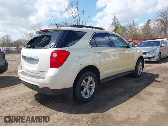 2013 Chevrolet Equinox LT with VIN 1GNALPEK7DZ115170, listed as a IAAI auction lot 41970984 with 179,340 mi miles and . Bid and sale history available at DreamBid. Image 4.