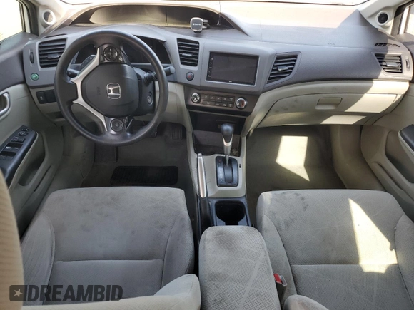2012 Honda Civic EX with VIN 19XFB2F8XCE102026, listed as a Copart auction lot 52682475 with 140,165 mi miles and Clean Title. Bid and sale history available at DreamBid. Image 8.
