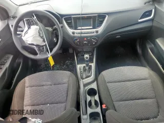 2022 Hyundai Accent SE with VIN 3KPC24A63NE157747, listed as a Copart auction lot 57360145 with 41,353 mi miles and Salvage title. Bid and sale history available at DreamBid. Image 8.
