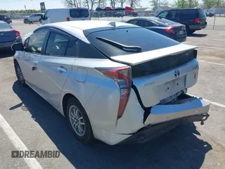 2018 Toyota Prius Two with VIN JTDKBRFU6J3603990, listed as a IAAI auction lot 42151090 with 71,388 mi miles and . Bid and sale history available at DreamBid. Image 3.
