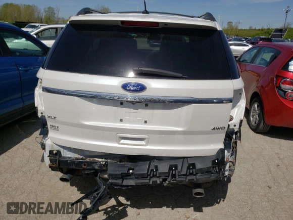 2011 Ford Explorer XLT with VIN 1FMHK8D84BGA32838, listed as a Copart auction lot 72419454 with Not Provided miles and Non Repairable. Bid and sale history available at DreamBid. Image 6.