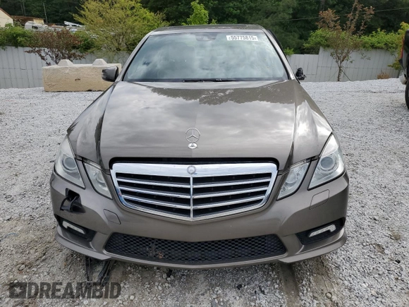 2011 Mercedes-Benz E 350 Luxury with VIN WDDHF5GB9BA477616, listed as a Copart auction lot 55775815 with 168,385 mi miles and Non Repairable. Bid and sale history available at DreamBid. Image 5.