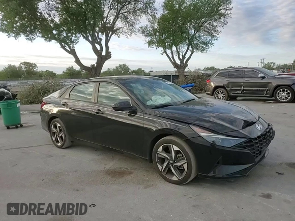 2023 Hyundai Elantra SEL with VIN 5NPLS4AG6PH099401, listed as a Copart auction lot 49340095 with 33,724 mi miles and Salvage Title. Bid and sale history available at DreamBid. Image 11.