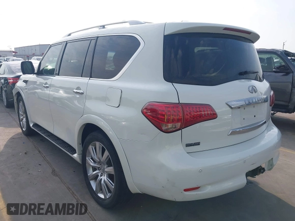 2014 Infiniti QX80 z VIN JN8AZ2NE6E9063136, wystawiony jako IAAI lot #42233348 z przebiegiem 145 988 mil mil oraz . Historia ofert i sprzedaży dostępna na DreamBid. Obrazek 3.