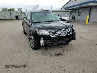2019 Ford Explorer Platinum с VIN 1FM5K8HT6KGA57340, выставлен на аукционе Copart как лот 57038705 с пробегом 83 225 миль миль и Списание • Salvage title. История ставок и продаж доступна на DreamBid. Изображение 15.