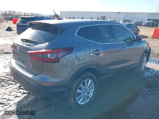 2021 Nissan Rogue Sport S with VIN JN1BJ1AV1MW307396, listed as a IAAI auction lot 41699302 with 34,238 mi miles. Bid and sale history available at carsss.com. Image 4.