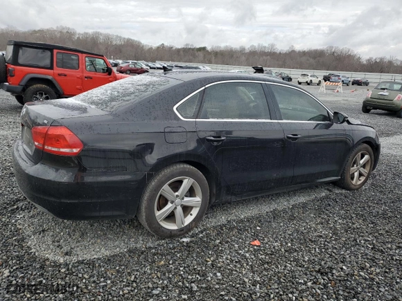 2012 Volkswagen Passat SE w/Sunroof with VIN 1VWBH7A35CC066806, listed as a Copart auction lot 46104035 with 232,997 mi miles and Salvage Title. Bid and sale history available at carsss.com. Image 3.