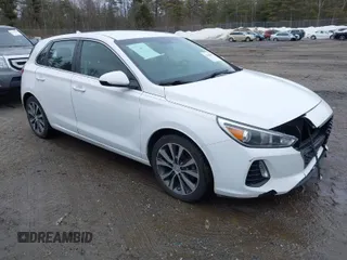 2018 Hyundai Elantra GT with VIN KMHH35LE3JU037886, listed as a IAAI auction lot 41694462 with 112,339 mi miles. Bid and sale history available at carsss.com. Image 1.