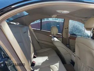 2007 Mercedes-Benz E-Class 3.5L with VIN WDBUF87X97B182554, listed as a IAAI auction lot 41815015 with 1 mi miles. Bid and sale history available at carsss.com. Image 8.