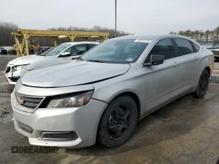 2017 Chevrolet Impala LS with VIN 1G11Z5S33HU118653, listed as a Copart auction lot 43614345 with 74,006 mi miles and Salvage Title. Bid and sale history available at DreamBid. Image 1.