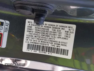 2013 Honda CR-V EX-L с VIN 2HKRM4H77DH676779, выставлен на аукционе IAAI как лот 42473973 с пробегом 82 105 миль миль и . История ставок и продаж доступна на DreamBid. Изображение 9.