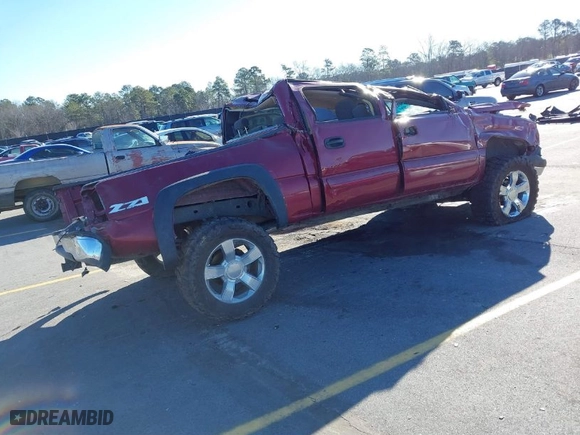 2004 Chevrolet Silverado 1500 Crew Cab LT with VIN 2GCEK13T341332620, listed as a IAAI auction lot 41607153 with 1 mi miles. Bid and sale history available at carsss.com. Image 4.