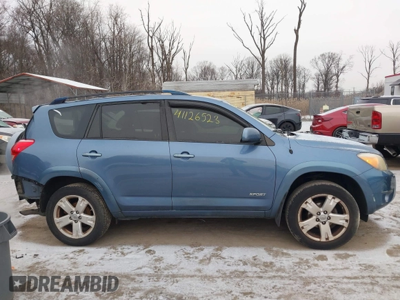 2007 Toyota RAV4 Sport with VIN JTMBD32V675089643, listed as a IAAI auction lot 41126523 with 216,056 mi miles and . Bid and sale history available at DreamBid. Image 13.