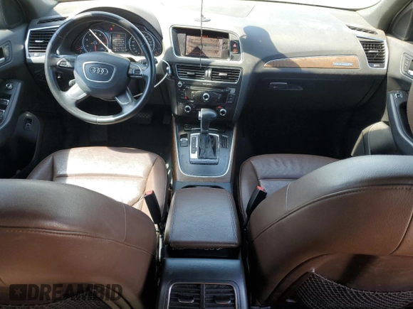 2013 Audi Q5 Premium with VIN WA1CFAFP7DA037028, listed as a Copart auction lot 57075835 with 142,617 mi miles and Salvage title. Bid and sale history available at DreamBid. Image 8.