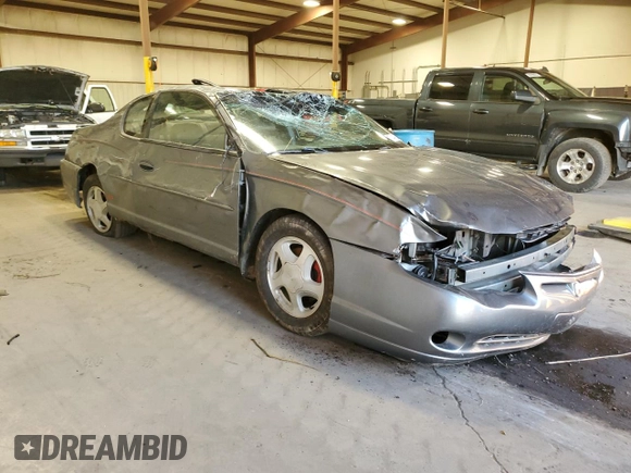 2004 Chevrolet Monte Carlo SS with VIN 2G1WX12K849416067, listed as a Copart auction lot 79493844 with 199,585 mi miles and Salvage Title. Bid and sale history available at carsss.com. Image 4.