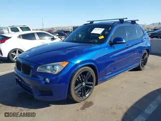 2015 BMW X1 xDrive28i with VIN WBAVL1C56FVY32753, listed as a IAAI auction lot 41759454 with 130,823 mi miles. Bid and sale history available at carsss.com. Image 18.