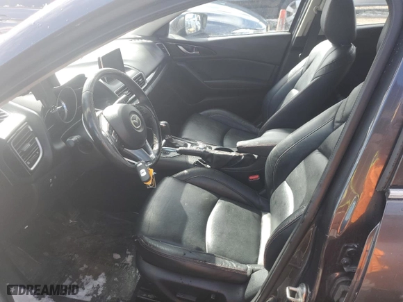 2016 Mazda Mazda3 i Grand Touring with VIN JM1BM1N78G1298536, listed as a Copart auction lot 48744945 with 81,593 mi miles and Salvage Title. Bid and sale history available at carsss.com. Image 7.