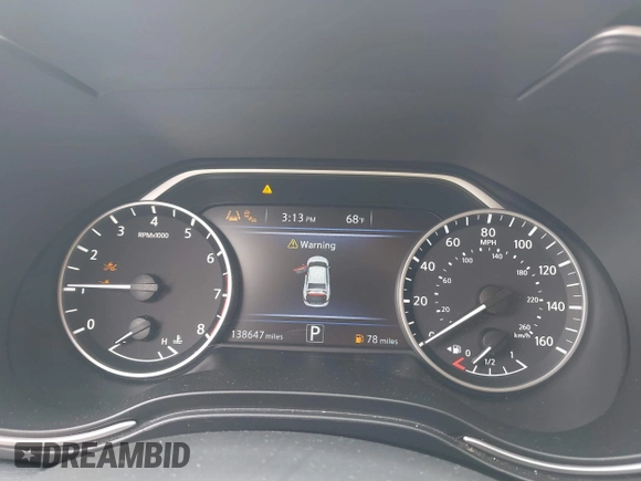 2021 Nissan Maxima Platinum with VIN 1N4AA6FVXMC516268, listed as a IAAI auction lot 42591233 with 138,647 mi miles and . Bid and sale history available at DreamBid. Image 7.