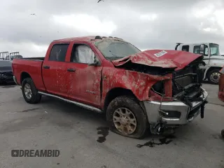 2021 Ram 2500 Tradesman with VIN 3C6UR5CL3MG509955, listed as a Copart auction lot 48701105 with 134,225 mi miles and Salvage Title. Bid and sale history available at carsss.com. Image 4.
