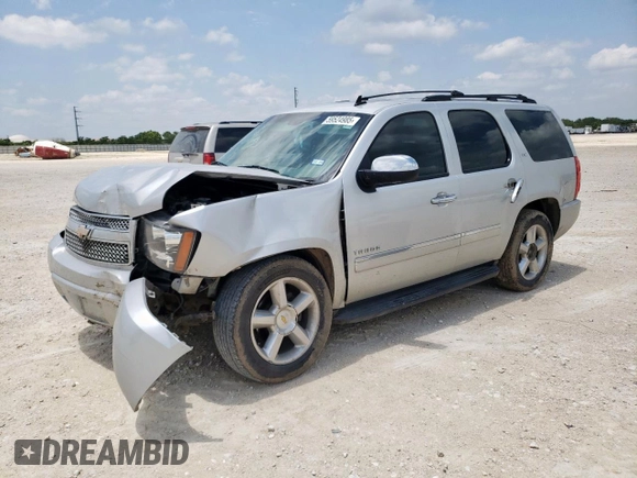 2010 Chevrolet Tahoe LTZ z VIN 1GNUCCE02AR183523, wystawiony jako Copart lot #59524985 z przebiegiem 197 580 mil mil oraz Szkoda całkowita • Salvage title. Historia ofert i sprzedaży dostępna na DreamBid. Obrazek 1.