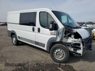 2017 Ram ProMaster Cargo with VIN 3C6TRVAG5HE543608, listed as a Copart auction lot 44298315 with 103,651 mi miles and Salvage Title. Bid and sale history available at DreamBid. Image 4.