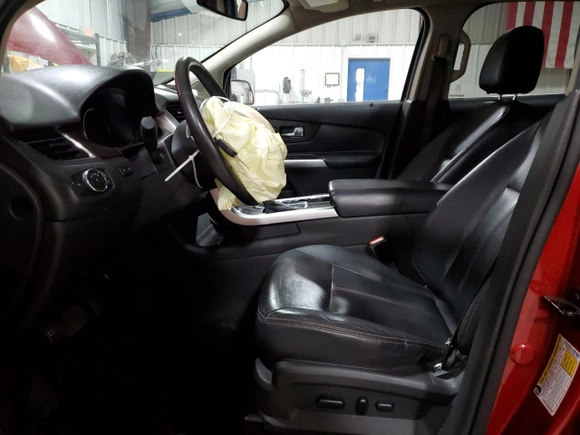 2012 Ford Edge Limited with VIN 2FMDK4KC2CBA70401, listed as a Copart auction lot 53292165 with 144,186 mi miles and Salvage Title. Bid and sale history available at carsss.com. Image 7.
