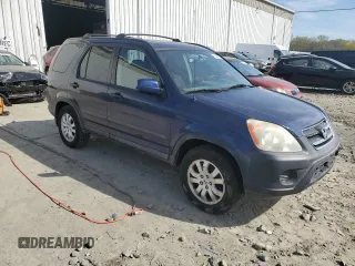 2005 Honda CR-V EX with VIN SHSRD78805U323402, listed as a Copart auction lot 53425795 with 184,485 mi miles and Clean Title. Bid and sale history available at carsss.com. Image 4.