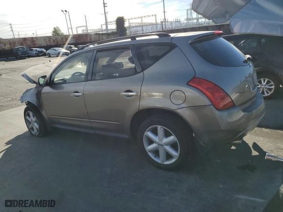 2004 Nissan Murano SL with VIN JN8AZ08W74W337338, listed as a Copart auction lot 77110184 with 0 mi miles and Non Repairable. Bid and sale history available at carsss.com. Image 2.