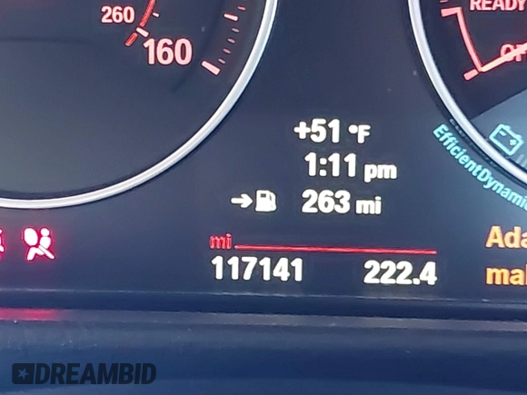 2014 BMW 3 Series 335i xDrive with VIN WBA3B9G59ENR92174, listed as a IAAI auction lot 41456958 with 117,141 mi miles and . Bid and sale history available at DreamBid. Image 16.